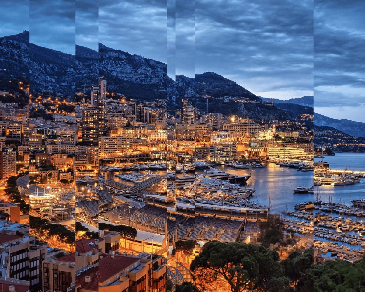 Monaco city view