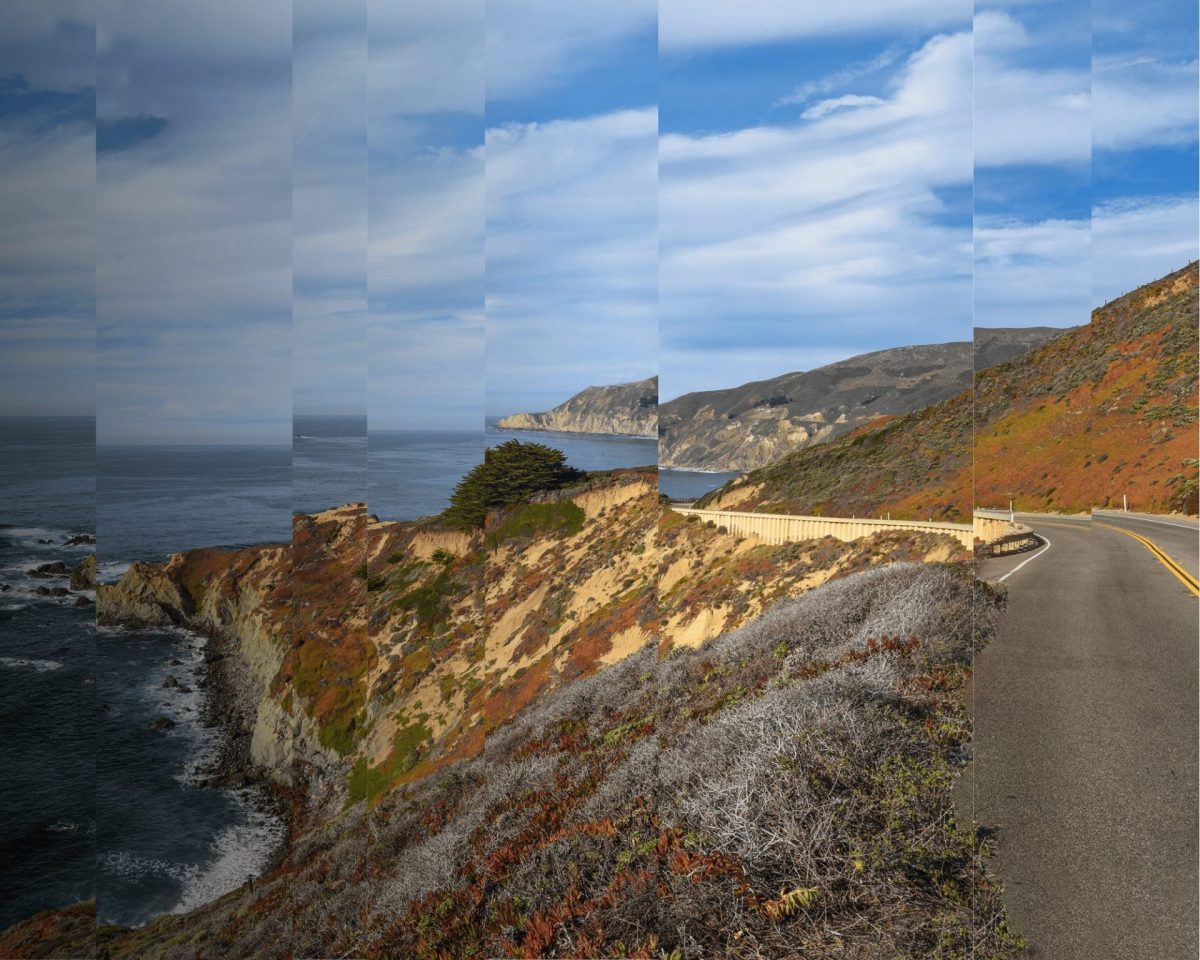 A view of the California Highway 1