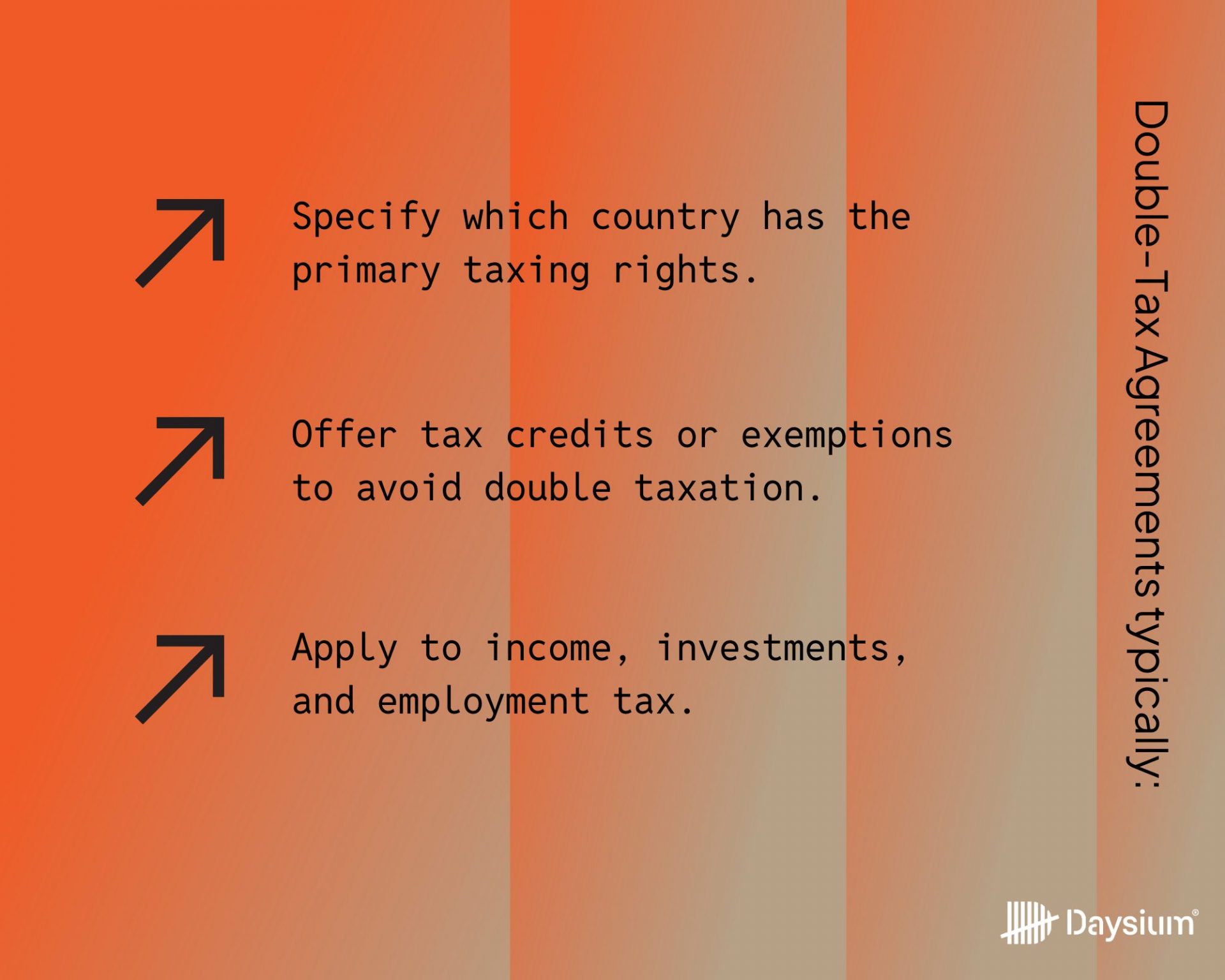 A look at double tax agreements and their three core features.